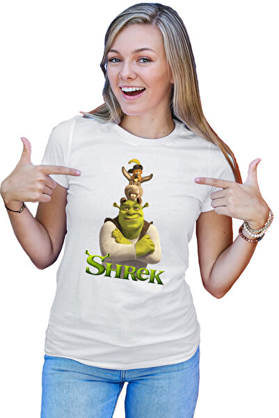 OEM Tricou Femei Shrek Donkey Cat in the Boots Fluffy Walt Disney