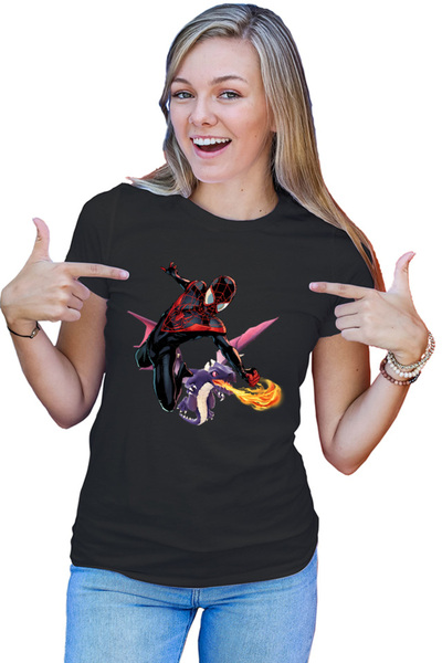 OEM Tricou Femei Spiderman Dragon Clash Royale Strategy