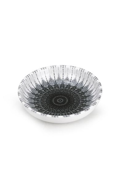 Edessa Ceramic Cosmo 13Cm Round Serving Bowl, Multicolor