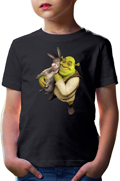 OEM Παιδικό μπλουζάκι Shrek Donkey Love Animals Medieval Setup Adventure