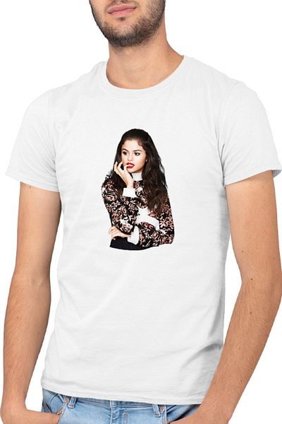 OEM Men's T-shirt Selena Gomez Singer Artist Show