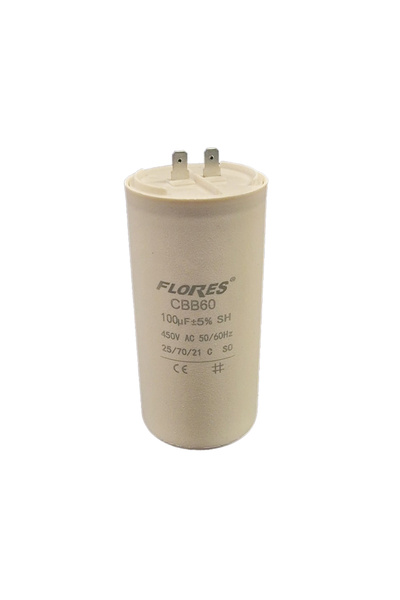 flores Condensator pornire motor, pentru pompe, CBB60, 450 V, 100 μF