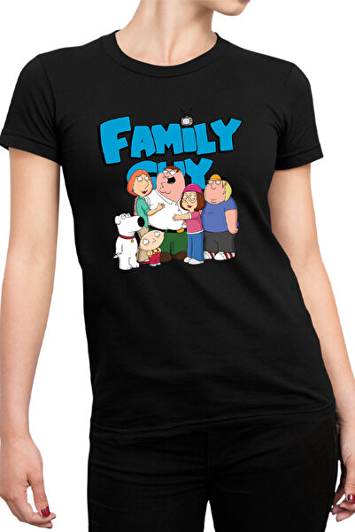 OEM Tricou Femei Family Guy Group Photo TV Show Dog Crazy