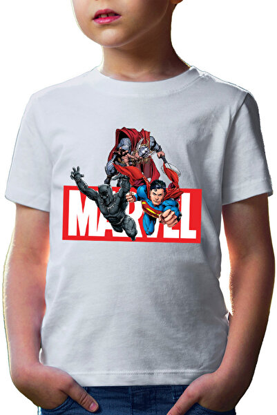 OEM Tricou copii Black Panter Superpowers Action Battle Superman