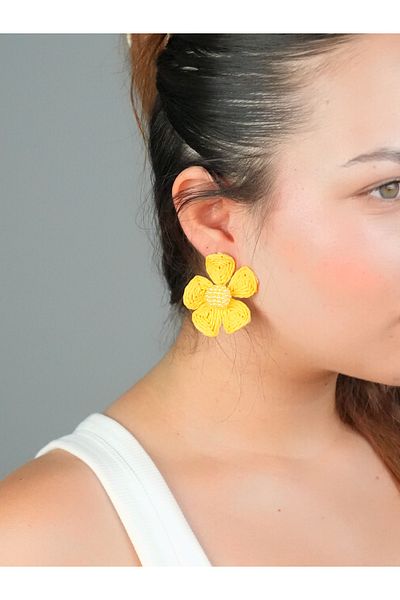 Sumen Butik Daisy Figured Summer Earrings