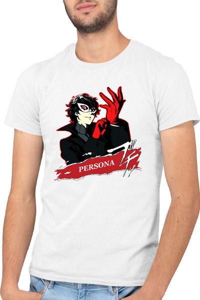OEM Tricou barbati Persona Joker Akira Kurusu Funimation Game Fantasy