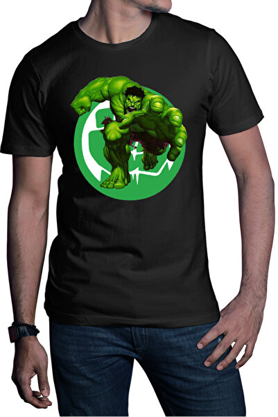 OEM Tricou barbati Hulk Logo Icon Fist Power Comics