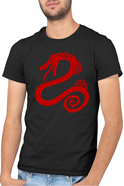 OEM Tricou barbati Seven Deadly Sins Sloth Symbol Serpent Otaku