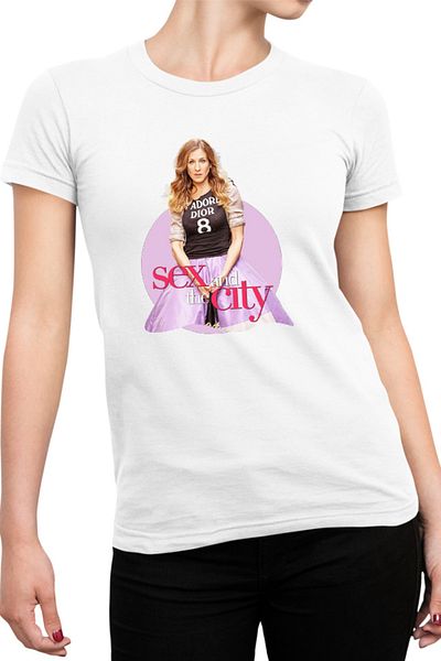 OEM Tricou Femei and the City Carrie New York Darren Star Productions