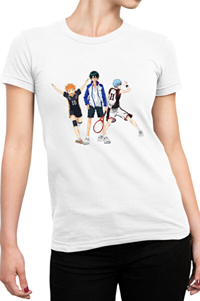 OEM Tricou Femei Prince of Tennis Ryouma Kuroko Haikyuu