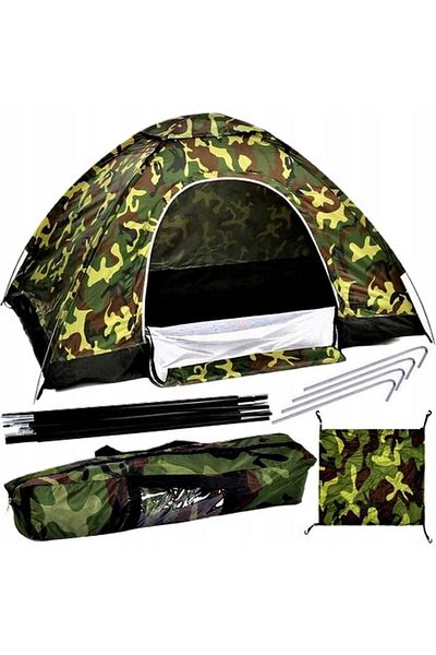 Azaris CORT MILITAR PENTRU PESCUIT TURISTIC PENTRU 7 PERSOANE, MONTAJ RAPID