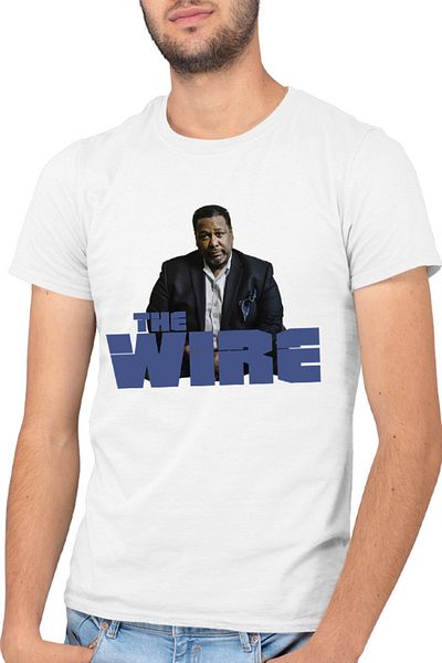 OEM Tricou barbati The Wire Det. William 'Bunk' Moreland Classy Series