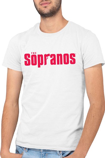 OEM Men's T-shirt The Sopranos s Police America
