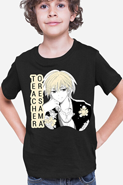 OEM Tricou copii Oresama Teacher Natsuo Manga Flowers Feminine