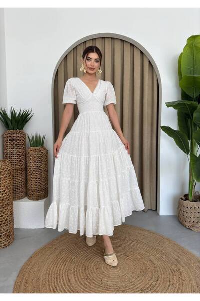 EtikaOnline Uzun Fisto Belinda Elbise