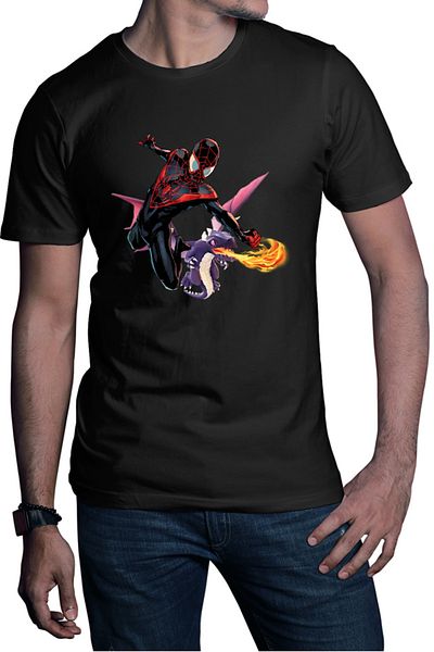 OEM Tricou barbati Spiderman Dragon Clash Royale Strategy