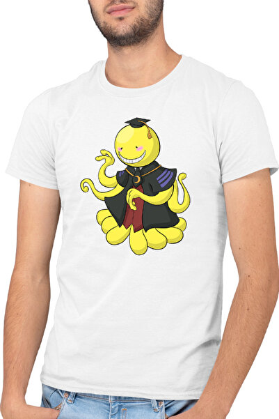 OEM Tricou barbati Assassination Classroom Koro Sensei Teacher Otaku