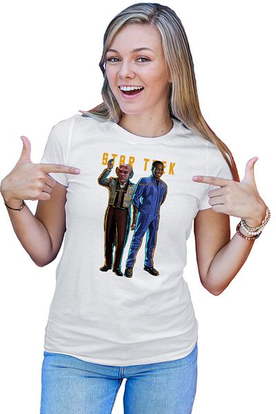 OEM Tricou Femei Star Trek Alien Crew Member Technician Moon Gravity Space