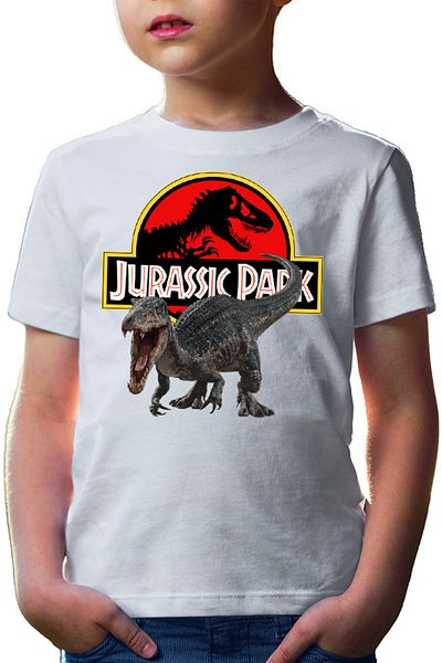 OEM Tricou copii Jurassic Park Dinosaur T-REX Scary