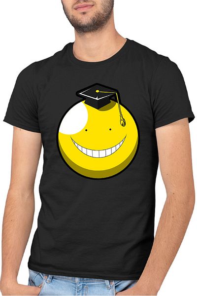 OEM Men's T-shirt Assassination Classroom Koro Sensei Alien Octopus