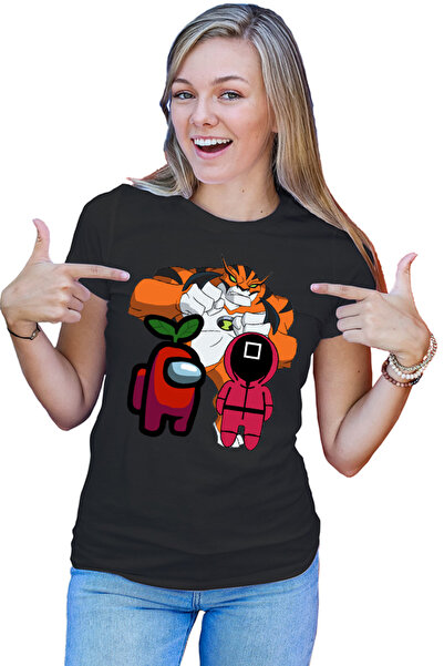 OEM Tricou Femei Ben10 Among Us Squid Game Suit Gameplay