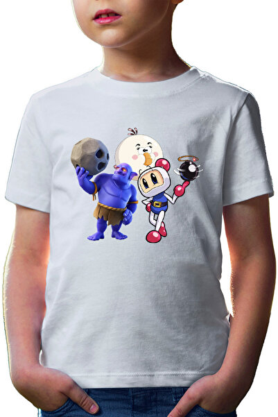 OEM Τρικιούς αντιγράφους Clash of Clans Tank Rock Throw Bomberman Angry