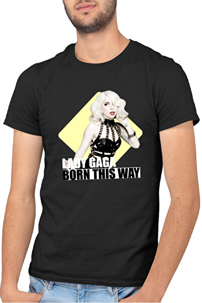 OEM Tricou barbati Lady Gaga Born This Way Album Single