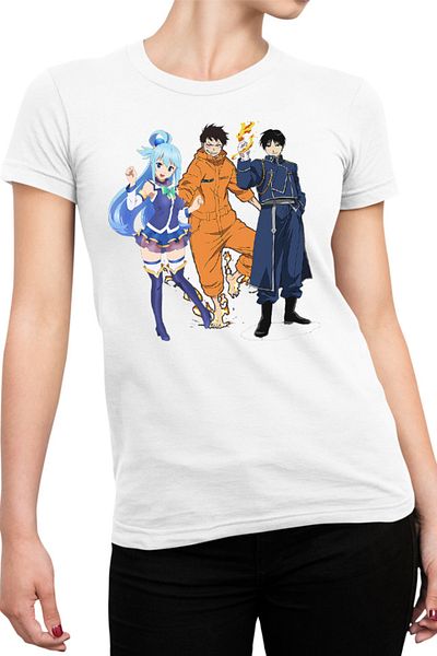 OEM Tricou Femei Fire Force Kusakabe Animeeater Konosuba