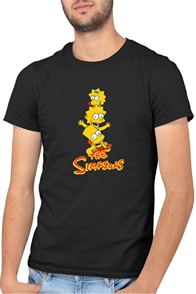 OEM Tricou barbati The Simpsons Children TV Show Homer Lisa Bart