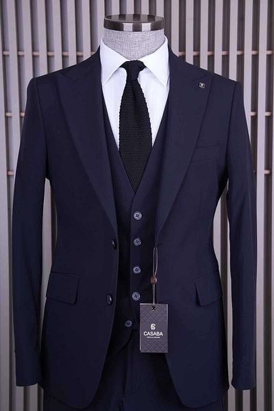 CASABA Men's Vest Suit 7366