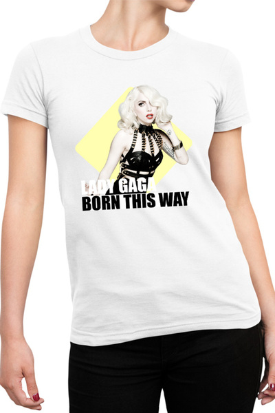 OEM Tricou Femei Lady Gaga Born This Way Album Single