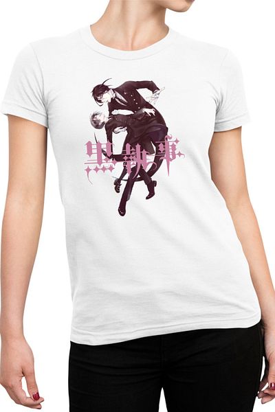 OEM Tricou Femei Black Butler Sebastian Ciel Toboso Yana