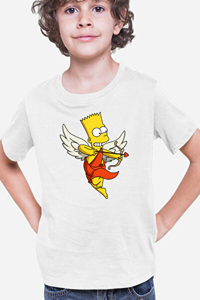 OEM Tricou copii The Simpsons Cupidon Love Frame Animation