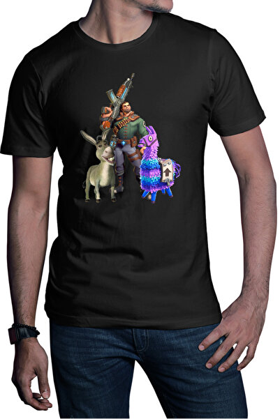 OEM Tricou barbati Fortnite Goat Donkey Animals Hunting