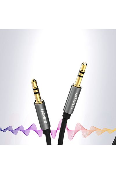 Ugreen Kabel przewód audio AV119 mini jack 3.5mm 5m - czarny