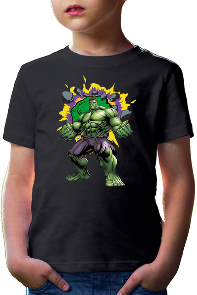 OEM Tricou copii Hulk Fist Strong Super Power Huge