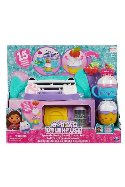 SPIN MASTERR Gabby's Dollhouse Playset - Tea and Dessert Set