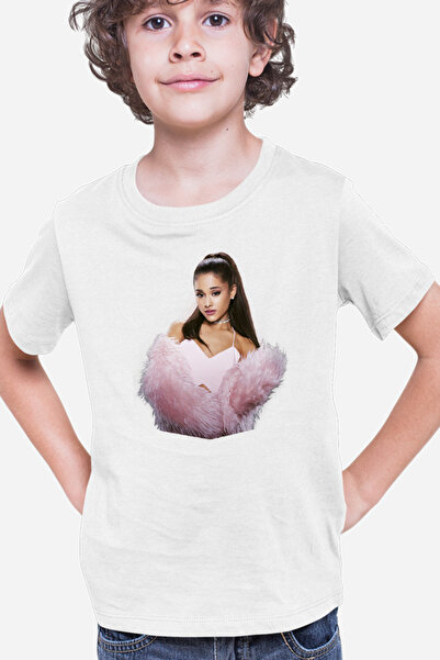OEM Tricou copii Ariana Grande Pink Beauty Queen Award Music
