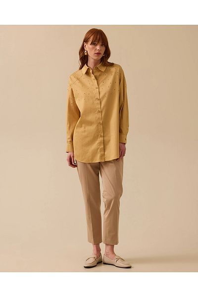 SEÇİL Seçil Stylish Shirt 10002511510003   Yellow