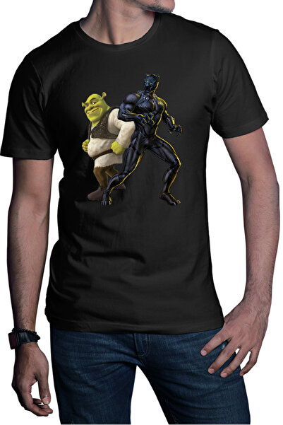 OEM Tricou barbati Black Panter Marvel Cinematic Universe Shrek