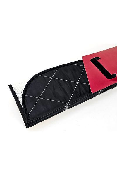 Narpo Premium sunshade for car windshield 150x70cm, multiple layers, efficient solar insulation