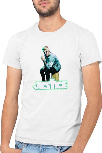OEM Justin Bieber Justice Pop Music Rock Idol Men's T-shirt