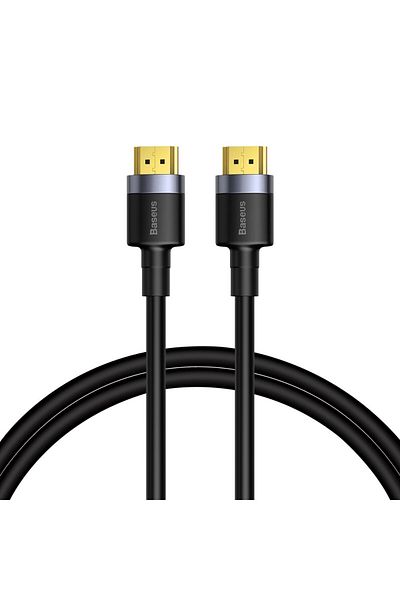 Baseus Kabel przewód HDMI 2.0 4K 60 Hz 3D 18 Gbps 2 m czarny