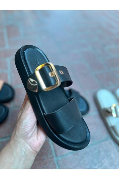 MİSS PARK MODA Banded Women's Slippers