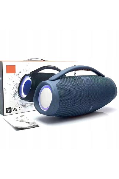 Azaris Mocny Głośnik Bezprzewodowy Bluetooth Mega Bass Przenośny Dźwięk 100W BOOM