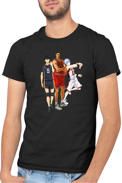 OEM Tricou barbati Slam Dunk Kuroko No Basket Sport Anime