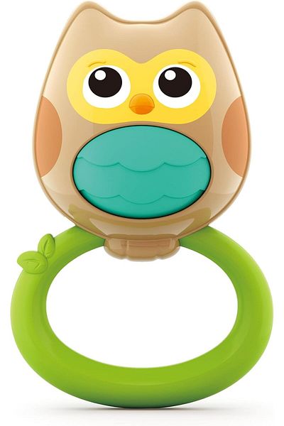 Hola Animal Orchestra Rattle-Owl Maraca E318B-4