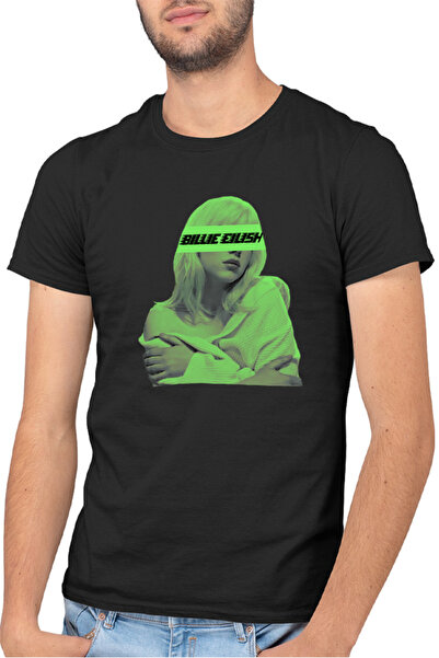 OEM Tricou barbati Billie Eilish Logo Green Brand Musician