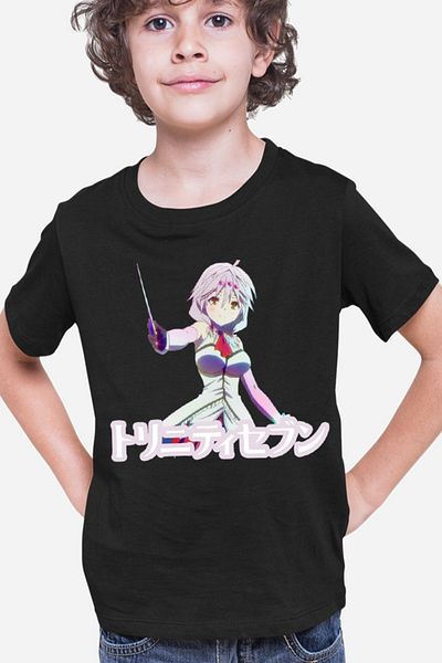 OEM Tricou copii Trinity Seven Kurata Yui Rainbow Anime Manga Shounen