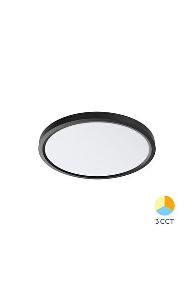 Braytron PLAFONIERA LED 26W 3IN1 IP20 NEGRU JADE RND SLR